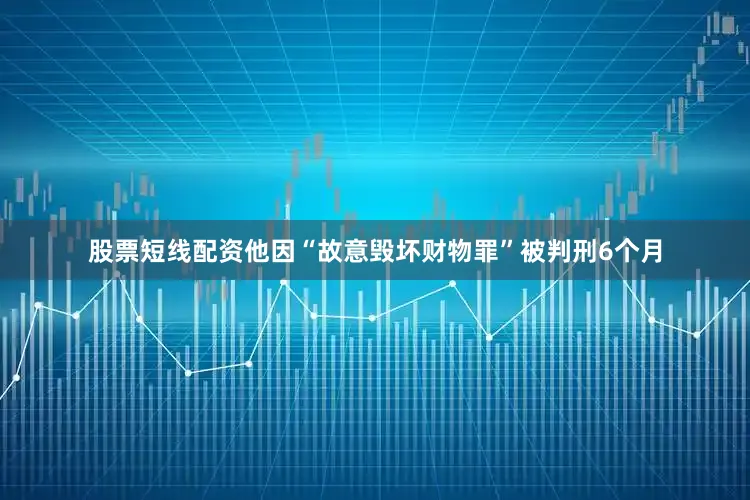 股票短线配资他因“故意毁坏财物罪”被判刑6个月