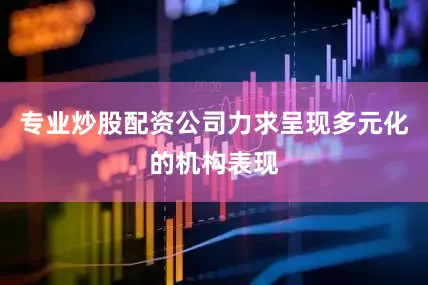 专业炒股配资公司力求呈现多元化的机构表现